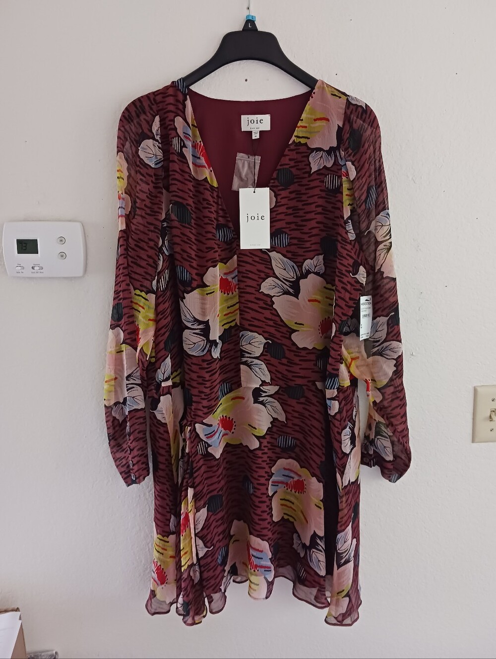 Joie Odilia Floral Silk‎ Mini Dress